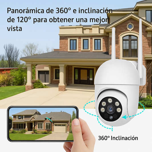 Cámara de Seguridad Controlada por Teléfono