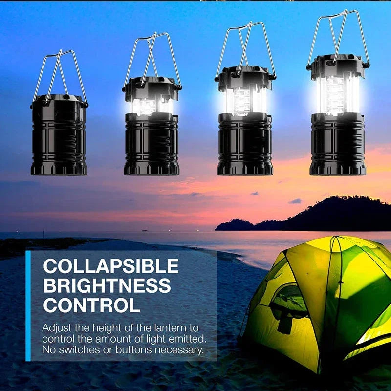 LED Tent Lamp Waterproof Camping Light Emergency Light Portable Lantern Working Lighting Flashlight Camping Lanterns