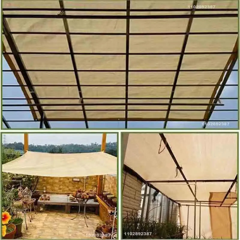 Sun Shade Cloth Rectangle Canopy Shades for Outdoor Garden Backyard Patio Pergola Cover Sunshade Sails Uv Block Canovas Covers