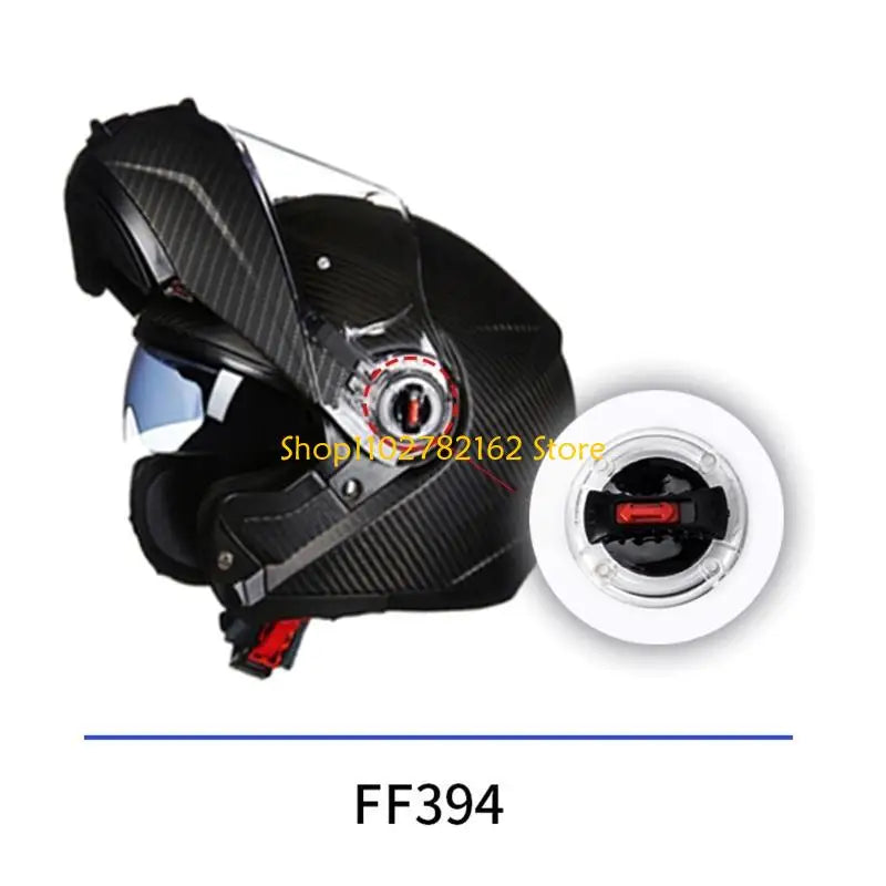 547B 2Pcs Motorcycle Helmets Visor Lens Lock for FF370/358/386/394/325/396