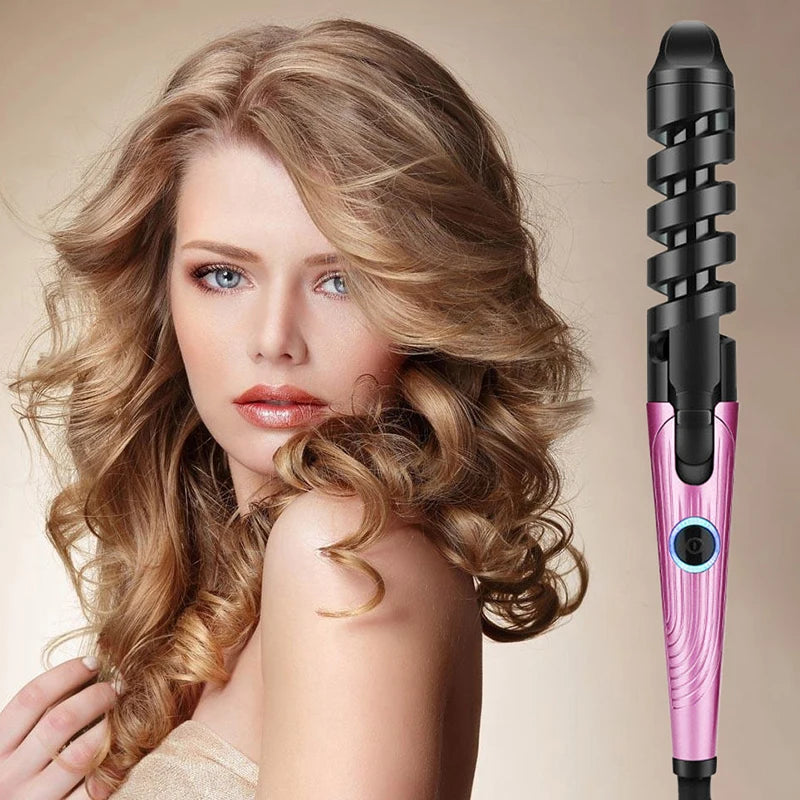 Automatic Spiral Hair Curler Multifunctional Curling Irons For Hair Domestic Hair Styling Applicator Styling Tool Ladies Gift