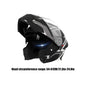 Adult Motorcycle Helmet Motorcycle Open Face Helmet Double Visor Protective Gear Headgear For Racing Street Riding Sportbike