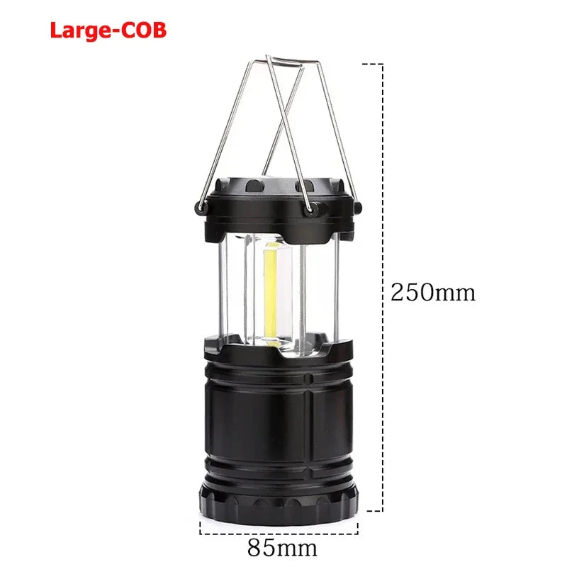 LED Tent Lamp Waterproof Camping Light Emergency Light Portable Lantern Working Lighting Flashlight Camping Lanterns