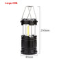 LED Tent Lamp Waterproof Camping Light Emergency Light Portable Lantern Working Lighting Flashlight Camping Lanterns