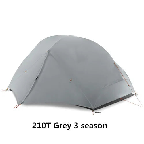 FLAME'S CREED 2 People Backpacking Tent Outdoor Camping 4 Season Winter 15D Tent Double Layer Waterproof Hiking Survival