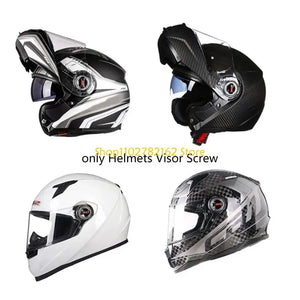 547B 2Pcs Motorcycle Helmets Visor Lens Lock for FF370/358/386/394/325/396