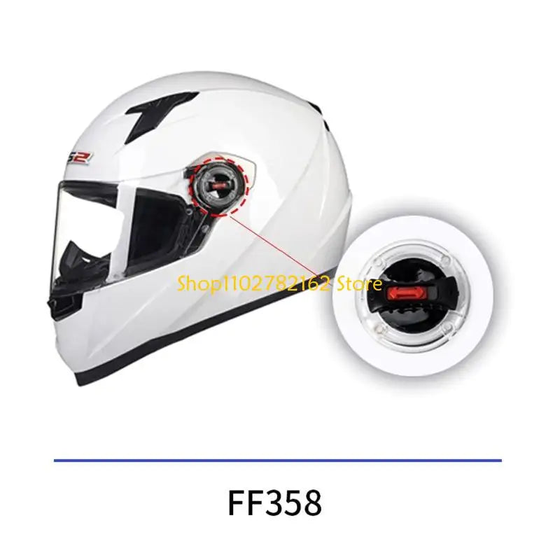 547B 2Pcs Motorcycle Helmets Visor Lens Lock for FF370/358/386/394/325/396