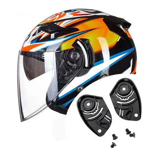 2Pcs Open Face Helmet Bases Visors Base Plate Practical Accessory Sturdy Helmet Lens Bases Replacement for GP