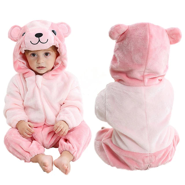 MICHLEY NEW Carnival Blue Dragon Baby Rompers Winter Costume Clothes Cartoon Jumpsuit Bodysuits Overall For Girl Boy Bebe 2-36M