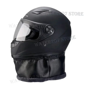 Motorcycle Helmet Adult Full Helmet Large Tail Wing of Locomotive Safety Helmet Men and Women