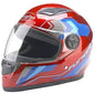 Motorcycle Helmet Adult Full Helmet Large Tail Wing of Locomotive Safety Helmet Men and Women