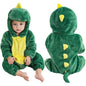 MICHLEY NEW Carnival Blue Dragon Baby Rompers Winter Costume Clothes Cartoon Jumpsuit Bodysuits Overall For Girl Boy Bebe 2-36M