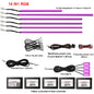 22in1 Symphony Car Ambient Light RGB 213 Color Universal Car Interior led strip acrylic Backlight Guide Symphony Atmosphere lamp