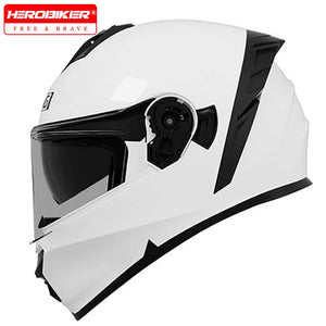 Woman 3/4 Filp Up Helmet New White Motorcycle Helmet Four Seasons Off-road Motocross Full Face Helmets Motorcycle accessories