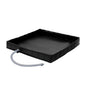 Folding Shower Tent Base 104x104x13cm Portable Shower Tray with Drain Use with Portable Shower Canopy Base for Indoor Outdoor