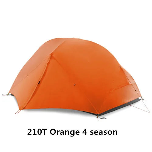 FLAME'S CREED 2 People Backpacking Tent Outdoor Camping 4 Season Winter 15D Tent Double Layer Waterproof Hiking Survival