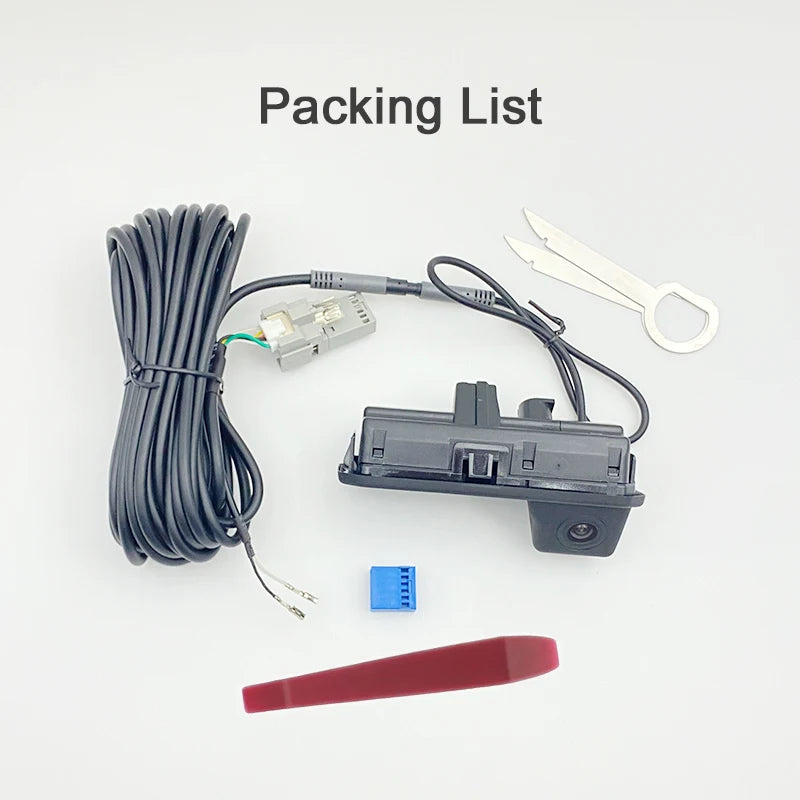 HICAMRUI Rear Camera for VW  Volkswagen T Cross T-Cross 2019-2025 Canbus Dynamic Trajectory Camera Plug and play without coding
