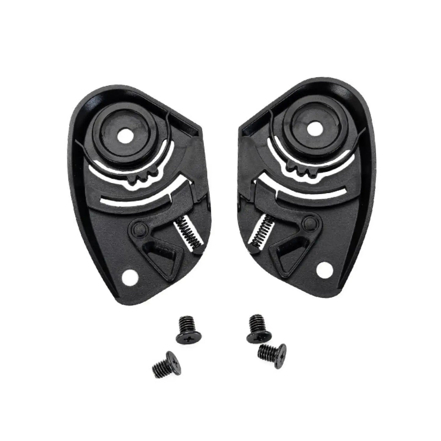 2Pcs Open Face Helmet Bases Visors Base Plate Practical Accessory Sturdy Helmet Lens Bases Replacement for GP