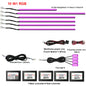 22in1 Symphony Car Ambient Light RGB 213 Color Universal Car Interior led strip acrylic Backlight Guide Symphony Atmosphere lamp