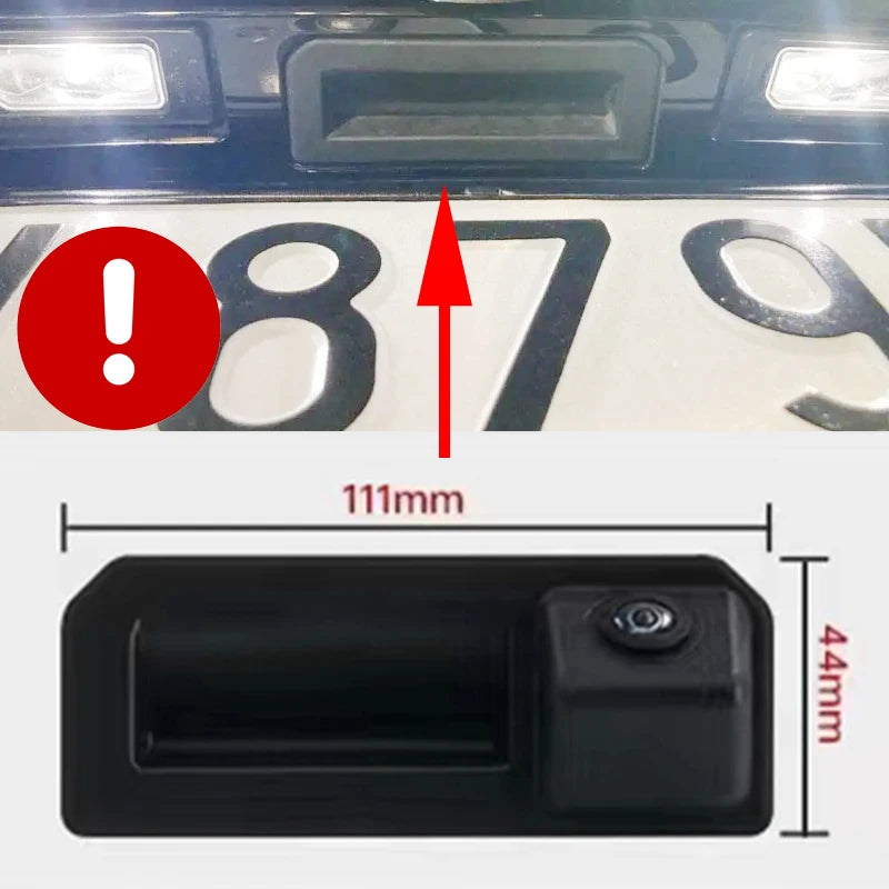 HICAMRUI Rear Camera for VW  Volkswagen T Cross T-Cross 2019-2025 Canbus Dynamic Trajectory Camera Plug and play without coding