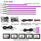 22in1 Symphony Car Ambient Light RGB 213 Color Universal Car Interior led strip acrylic Backlight Guide Symphony Atmosphere lamp