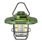 Mini Vintage Metal Hanging Lanterns 2000mAh Portable Camping Lamp USB Rechargeable Waterproof Outdoor Garden Lamp Tent Light