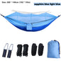 Portable Outdoor Camping Leisure Double Mosquito Net Hammocks  Garden Travel Tourist Nature Hike Sleeping Hanging Hammock Swing