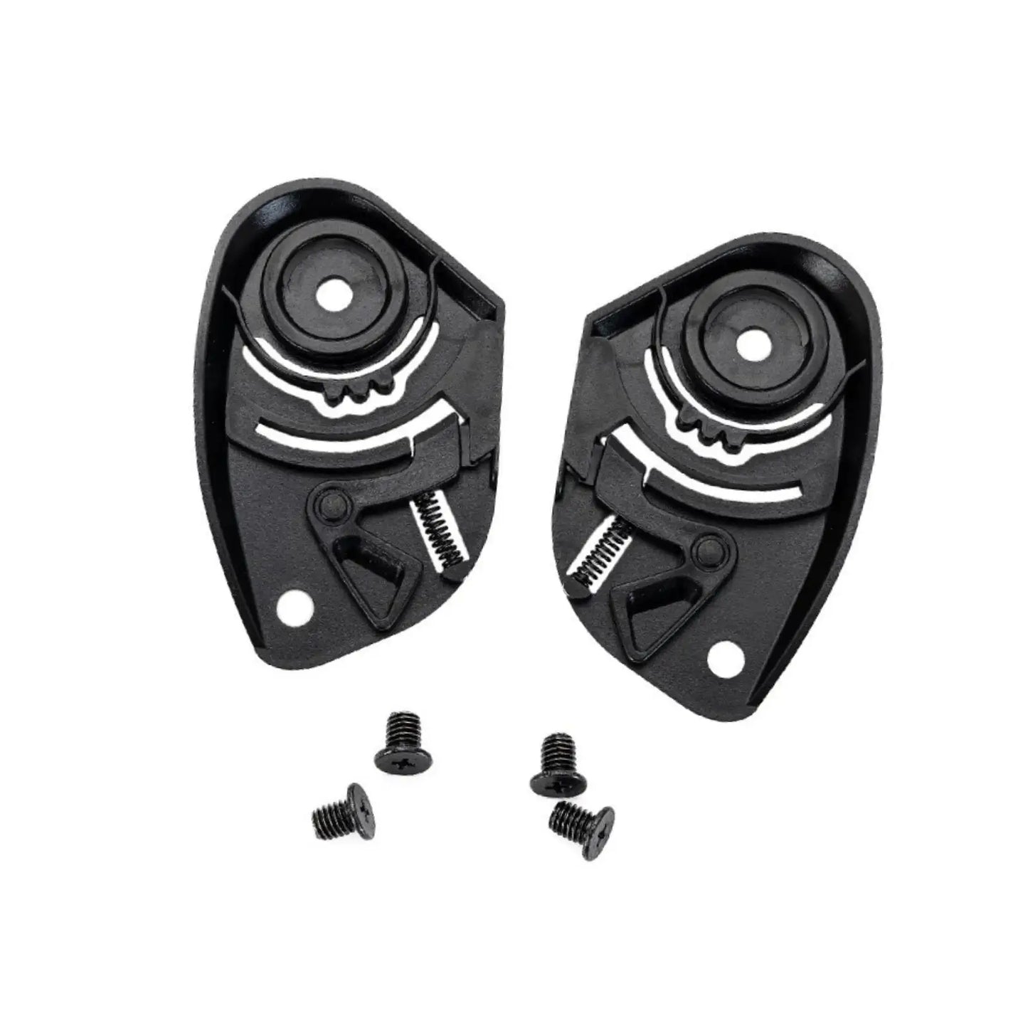 2Pcs Open Face Helmet Bases Visors Base Plate Practical Accessory Sturdy Helmet Lens Bases Replacement for GP