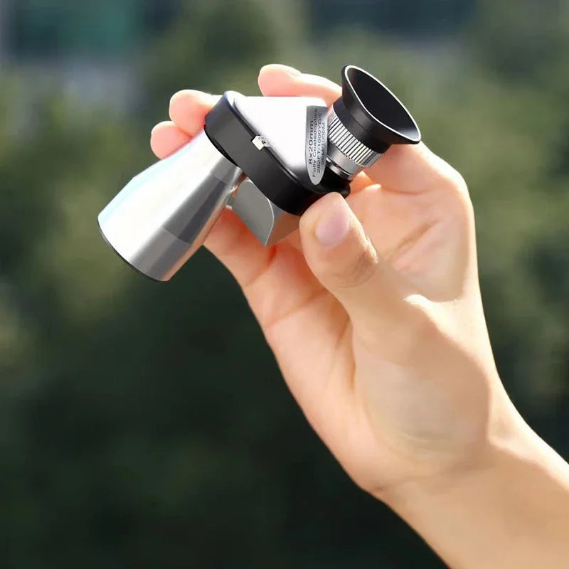 8x20 HD Monocular Telescope - Waterproof & Compact Focus, BAK4 Prism for Hunting/Camping/Birdwatching (Portable Zoom)