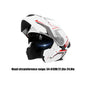 Adult Motorcycle Helmet Motorcycle Open Face Helmet Double Visor Protective Gear Headgear For Racing Street Riding Sportbike