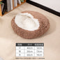 Long Haired Fur Shell Nest Crystal Velvet Warm Thick Sleeping Bag Cat Sleeping Bag Autumn Winter Universal Cat Nest Dog Nest