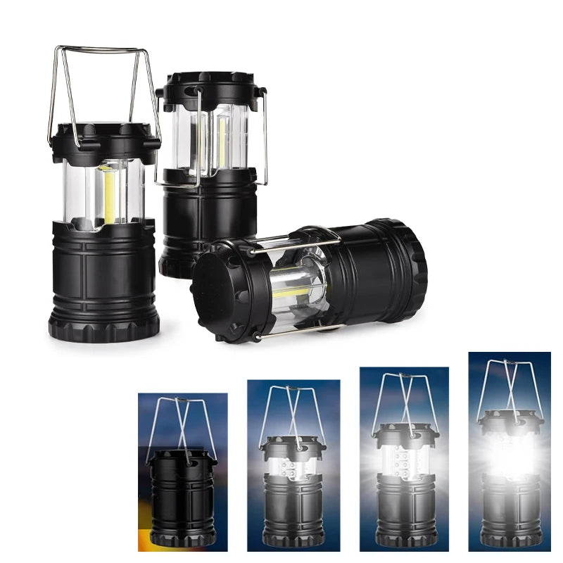 LED Tent Lamp Waterproof Camping Light Emergency Light Portable Lantern Working Lighting Flashlight Camping Lanterns