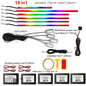 22in1 Symphony Car Ambient Light RGB 213 Color Universal Car Interior led strip acrylic Backlight Guide Symphony Atmosphere lamp