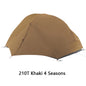 FLAME'S CREED 2 People Backpacking Tent Outdoor Camping 4 Season Winter 15D Tent Double Layer Waterproof Hiking Survival