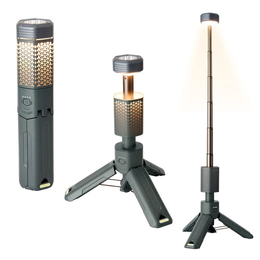 2024 new Camping light Telescopic and Collapsible Camping Lanterns with 2 Light Sources Mobile Lighting 10500mAh Flash Light