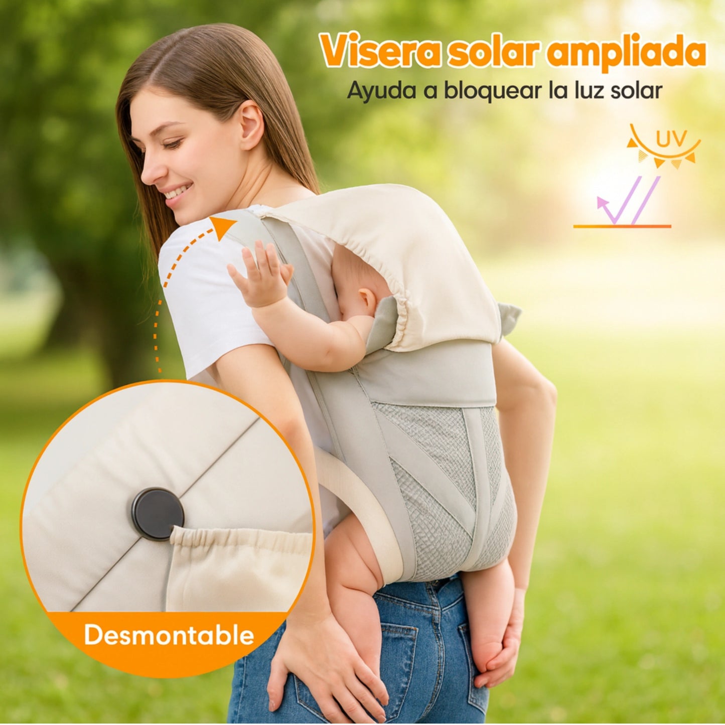 Baby-carrier | Porta-bebés cómodo y resistente