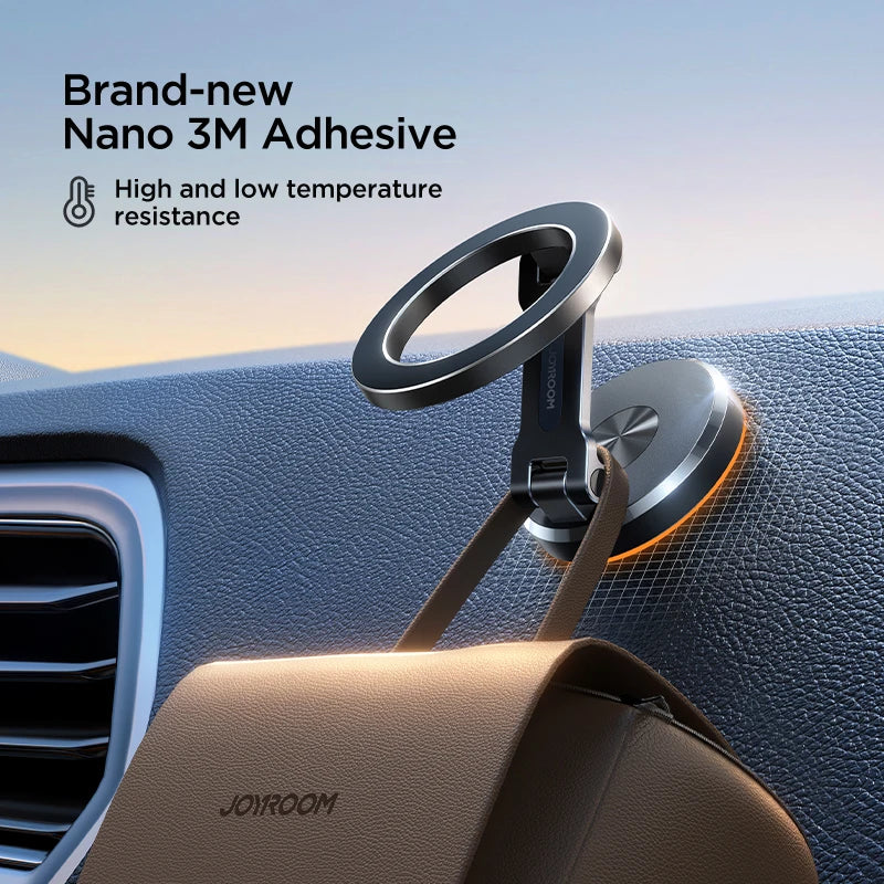 Joryoom Foldable Magnetic Car Phone Holder Mount Universal Strong Phone Mount For Car Samsung Huawei For iPhone 15 14 13 Pro Max